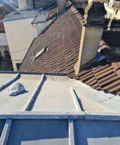 Charpente traditionnelle posée dans les Yvelines