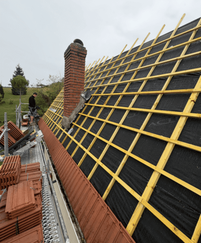 Construction de charpente en bois à Saint-Cyr-l’École