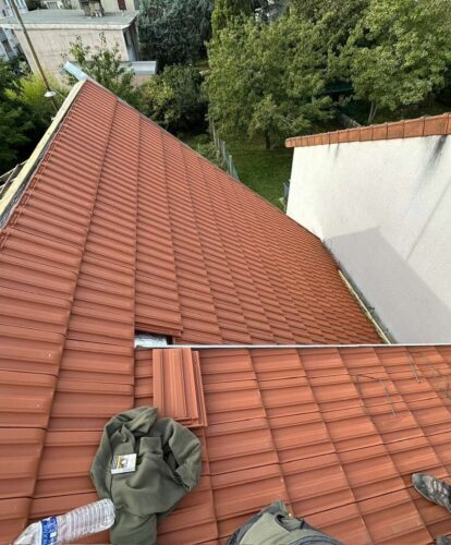 Couverture de maison neuve à Saint-Cyr-l’École